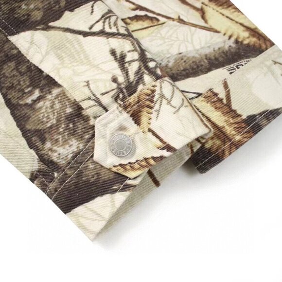 Stussy Cream And Black Jacket - Picture 6 of 9